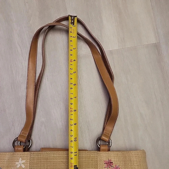 Womens Vintage Woven Straw Shoes‎ Flip Flops Boots Heels Multi Pocket Satchel - Picture 12 of 14
